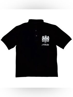Men's Black “2Hollis” Polo Shirt